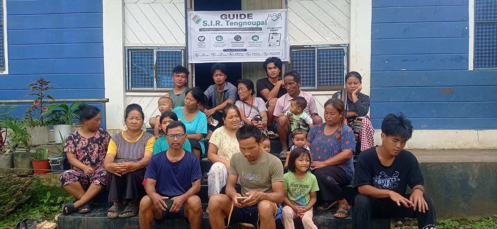GUIDE SIR Team conduct a Special Intensive Revision (SIR) awareness programme at Phaichambung Village