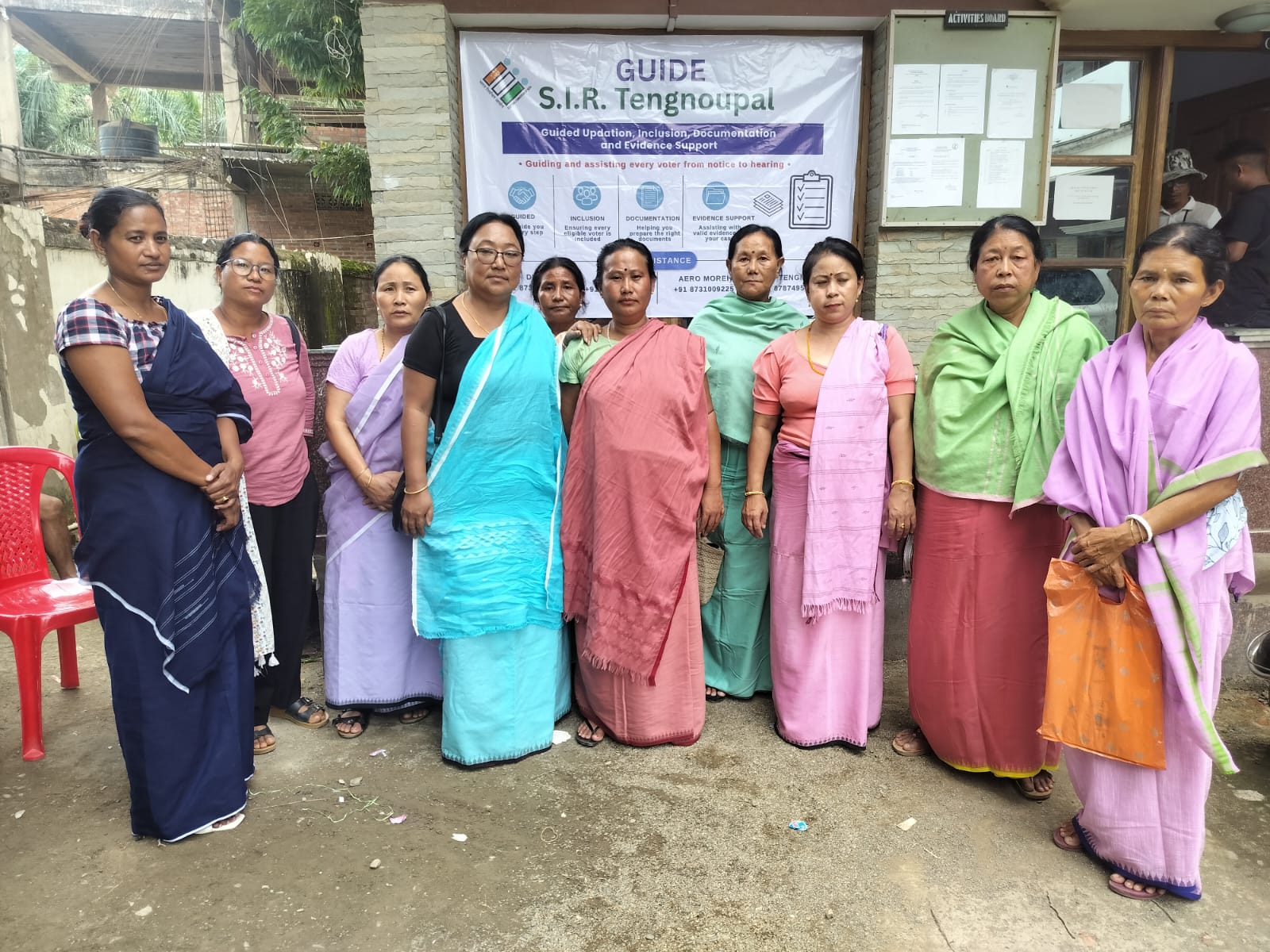 Guiding and Initiatives under GUIDE SIR team at SDO Camp Office, Machi Block.