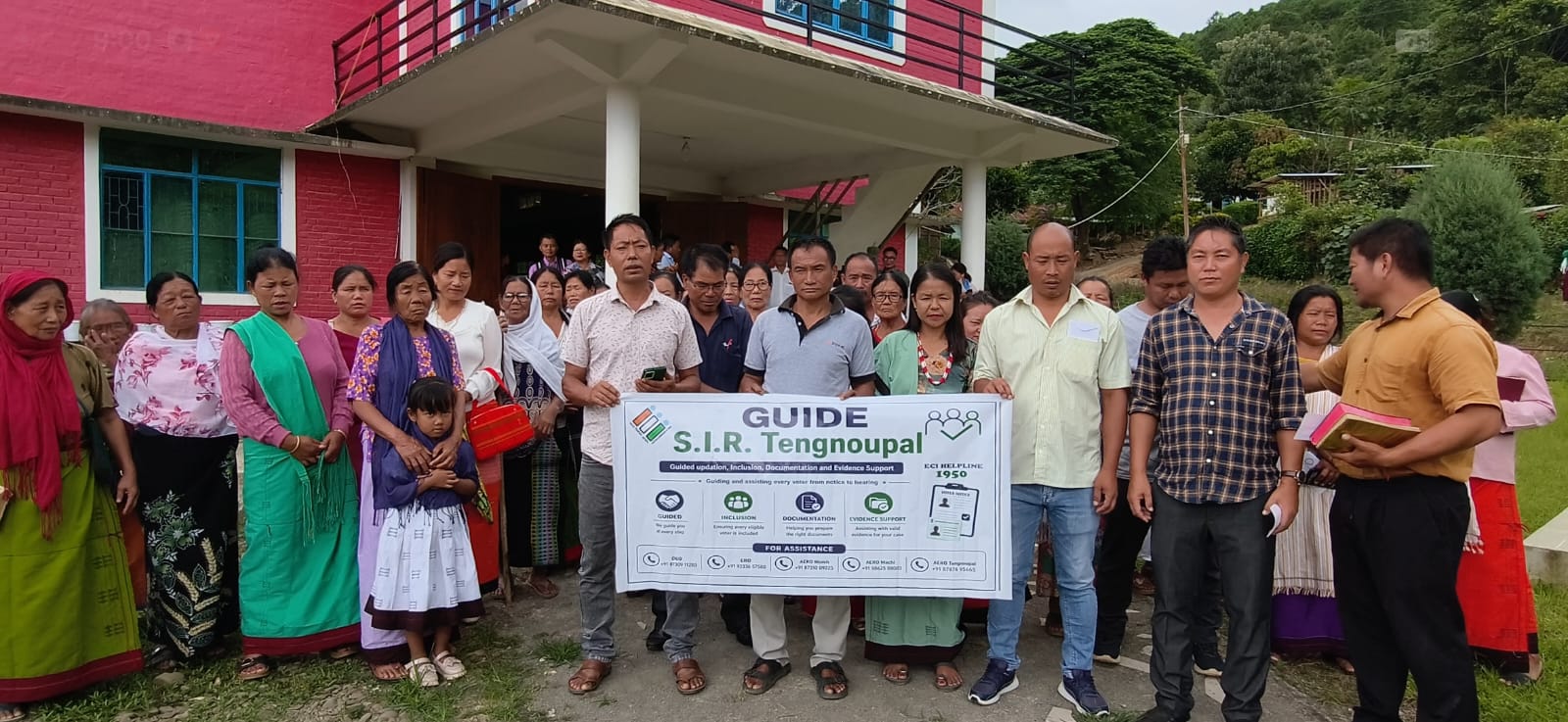 SIR Guide Team at Laiching Meipou Village
